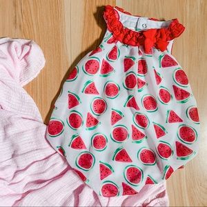 Watermelon Bubble Romper